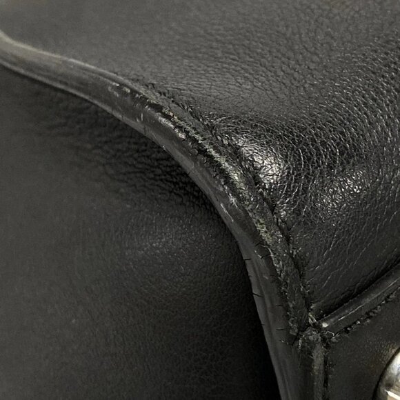 Auth FENDI Medium peekaboo iconic,Monster 7VA388 Black Leather - Business Bag - Picture 6 of 16